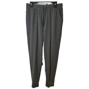 Athletic Works Sweatpants/Joggers Men’s M(32-34) Gray Drawstring Back Zip Pocket